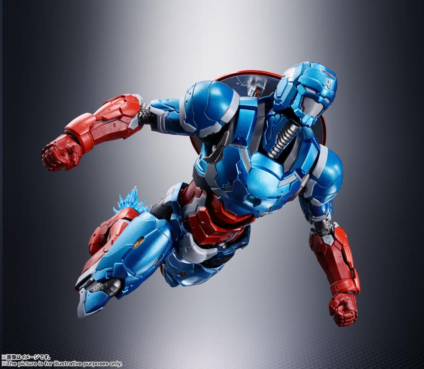 Tech-On Avengers S.H.Figuarts Tech-On Captain America Action Figure Gallery Image 5