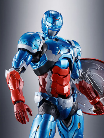 Tech-On Avengers S.H.Figuarts Tech-On Captain America Action Figure Gallery Image 2