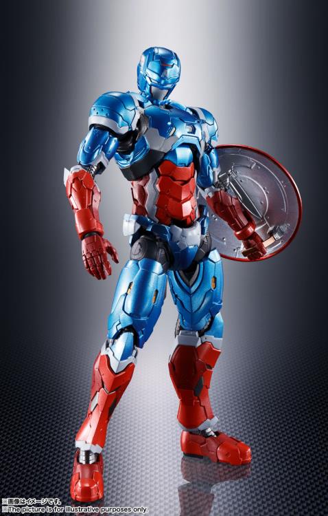 Tech-On Avengers S.H.Figuarts Tech-On Captain America Action Figure Gallery Image 3