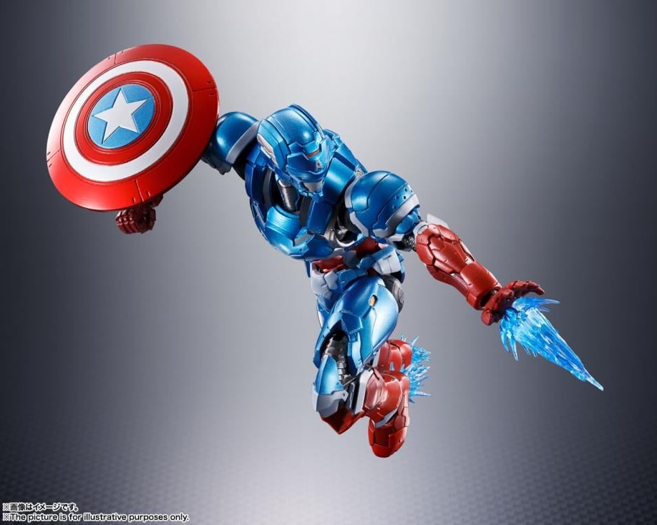 Tech-On Avengers S.H.Figuarts Tech-On Captain America Action Figure Gallery Image 6