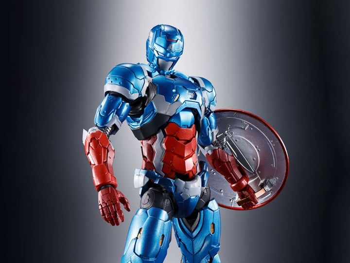 Tech-On Avengers S.H.Figuarts Tech-On Captain America Action Figure