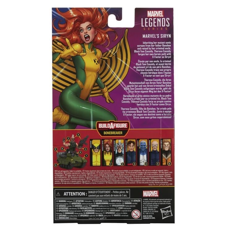 X-Men Marvel Legends Marvel's Siryn Action Figure (Bonebreaker BAF) Gallery Image 9
