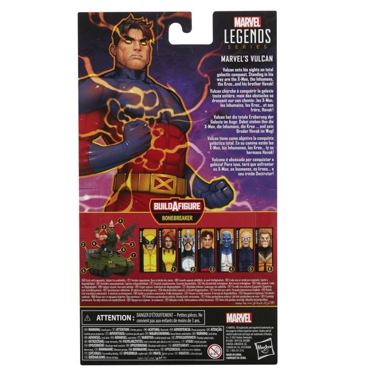 X-Men Marvel Legends Marvel's Vulcan Action Figure (Bonebreaker BAF) Gallery Image 9