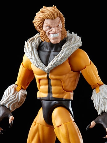 X-Men Marvel Legends Sabretooth Action Figure (Bonebreaker BAF) Gallery Image 2