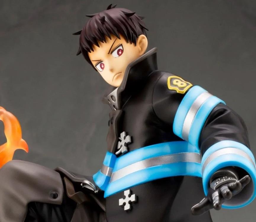 Fire Force ArtFX J Shinra Kusakabe Figure (With Bonus) Gallery Image 3