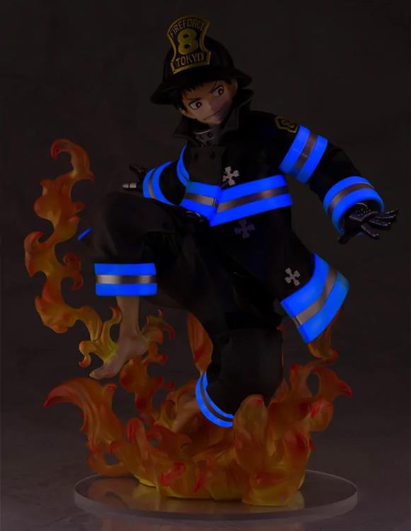 Fire Force ArtFX J Shinra Kusakabe Figure (With Bonus) Gallery Image 12