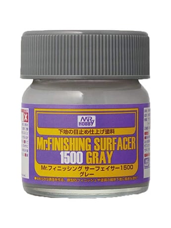 Mr. Finishing Surfacer SF289 1500 Gray (40ml) Gallery Image 2