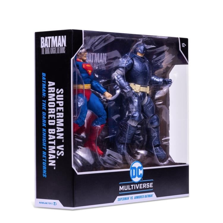 Batman: The Dark Knight Returns DC Multiverse Superman vs. Armored Batman Action Figure Two-Pack Gallery Image 18