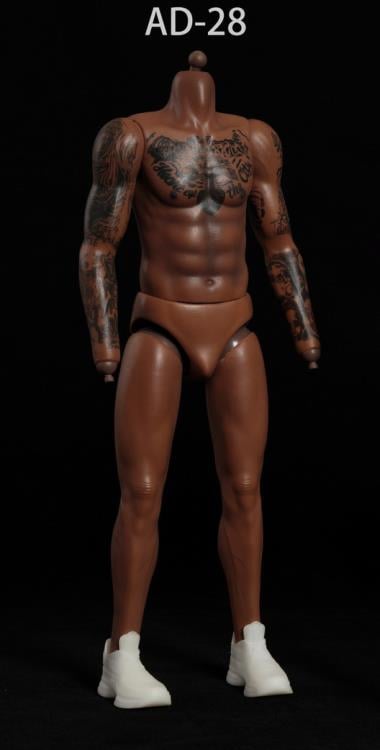 Male 1/6 Scale Seamless Body (AD-28) Gallery Image 3