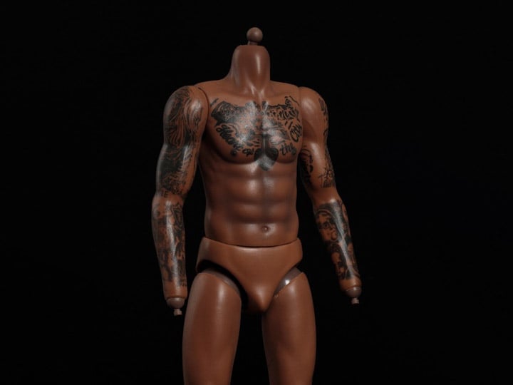 Male 1/6 Scale Seamless Body (AD-28) Gallery Image 1