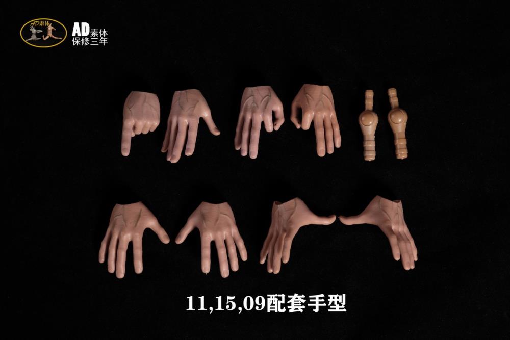 Male 1/6 Scale Seamless Body (AD-15) Gallery Image 4