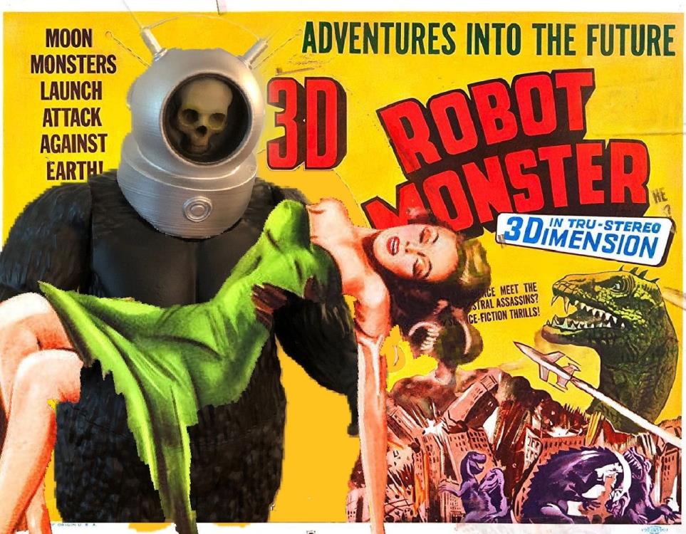 Robot Monster Ro-Man Deluxe 13-Inch Vinyl Figure Gallery Image 11