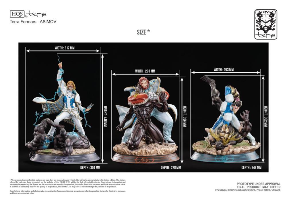 Terra Formars HQS Sylvester Asimov 1/6 Scale Limited Edition Statue Gallery Image 10
