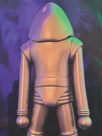 Earth vs.the Flying Saucers Alien 12-Inch Vinyl Figure Gallery Image 2