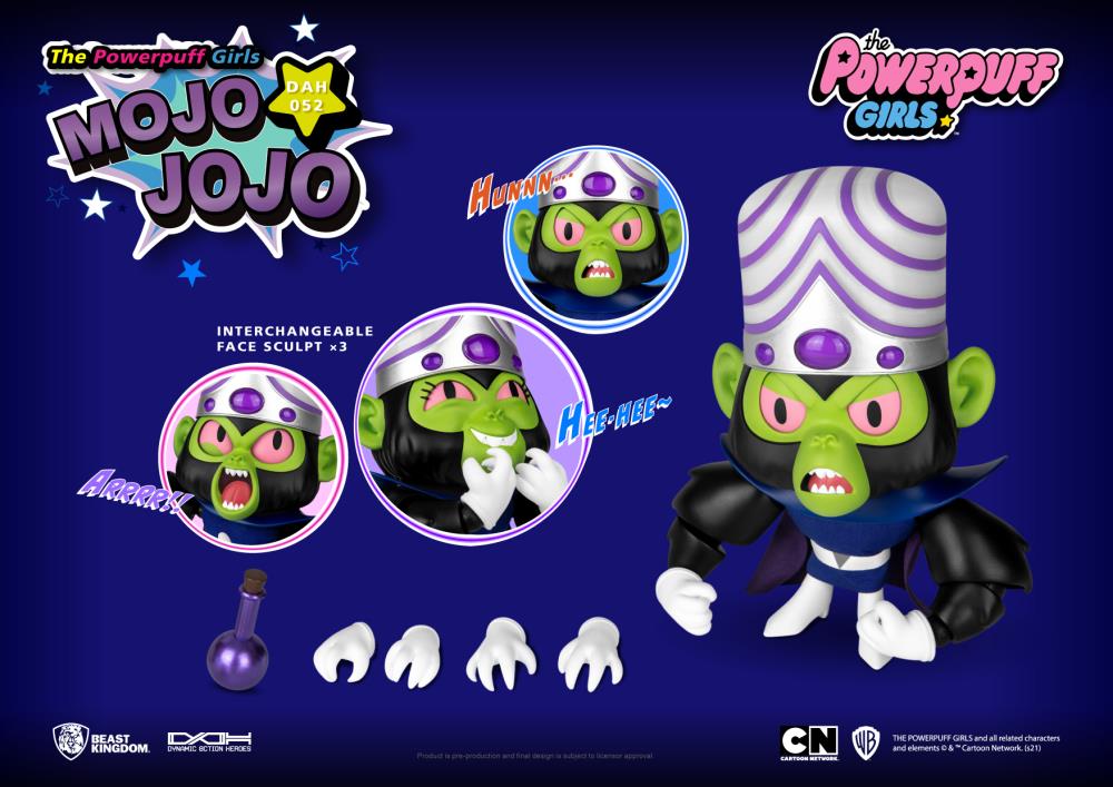 Powerpuff Girls Dynamic 8ction Heroes DAH-052 Mojo Jojo Gallery Image 10