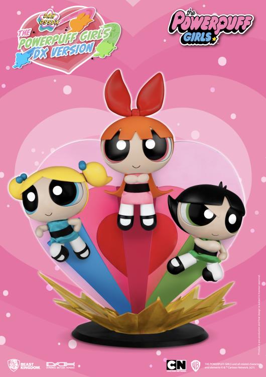 Powerpuff Girls Dynamic 8ction Heroes DAH-005DX The Girls Set of 3