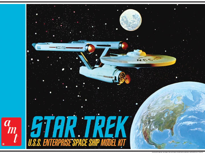 Star Trek: The Original Series U.S.S. Enterprise 1/650 Scale Model Kit Gallery Image 1