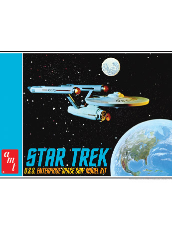 Star Trek: The Original Series U.S.S. Enterprise 1/650 Scale Model Kit Gallery Image 2