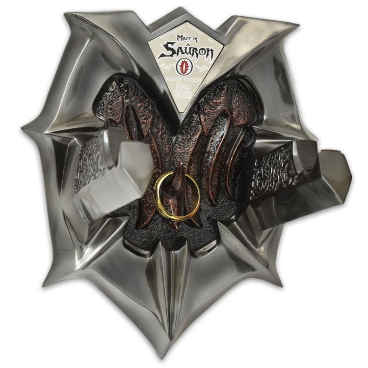 The Lord of the Rings Mace of Sauron & Ring (Red Eye Edition) With War Banner Gallery Image 4