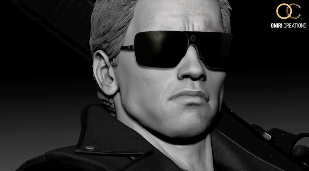 The Terminator T-800 1/4 Scale Statue Gallery Image 3