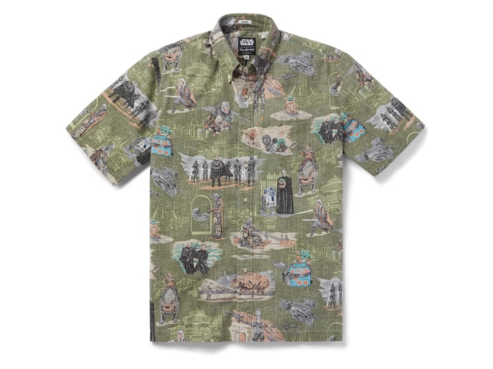 The Mandalorian This Is The Way Hawaiian Shirt (Olive) Gallery Image 1