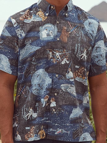 Star Wars A Galaxy Far, Far Away... Hawaiian Shirt Gallery Image 2