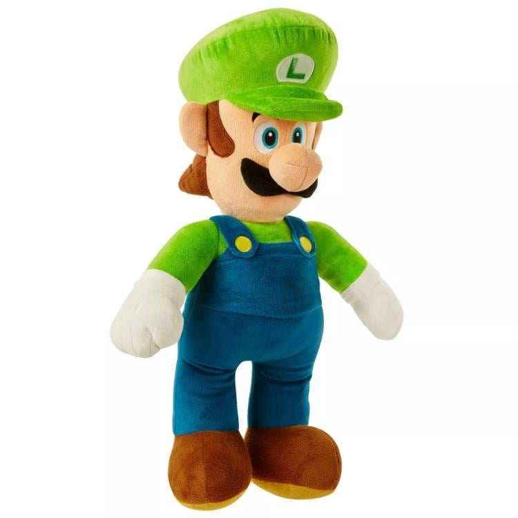 Super Mario Luigi 20-Inch Jumbo Plush Gallery Image 3
