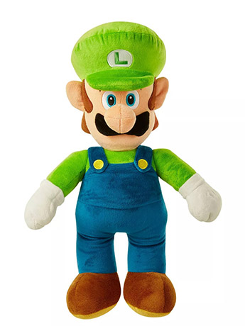 Super Mario Luigi 20-Inch Jumbo Plush Gallery Image 2