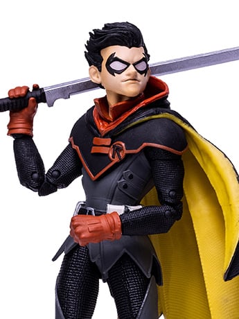 Infinite Frontier DC Multiverse Robin (Damian Wayne) Action Figure Gallery Image 2
