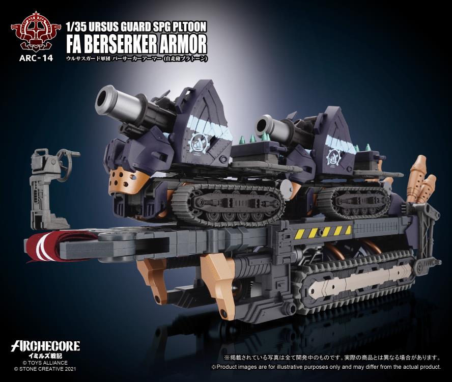 ARCHECORE ARC-14 Ursus Guard FA Berserker Armor (SPG Platoon)