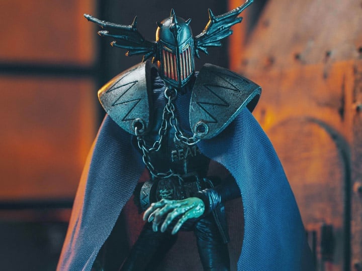 2000 AD Exquisite Mini Series Judge Fear 1:18 Scale PX Previews Exclusive Figure Gallery Image 1