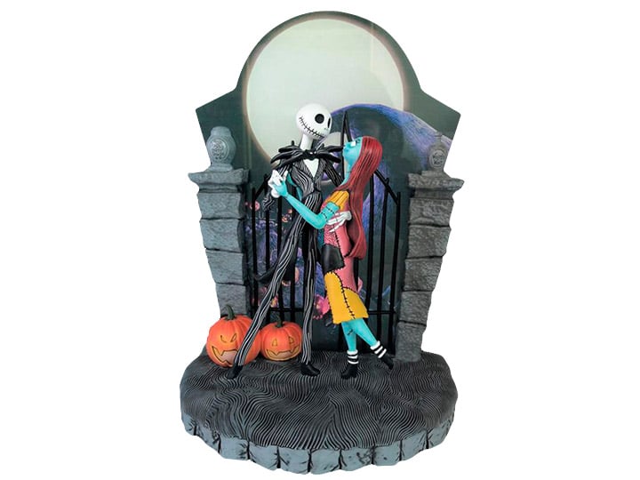 The Nightmare Before Christmas Disney Showcase Jack & Sally Light-Up Figurine Gallery Image 1
