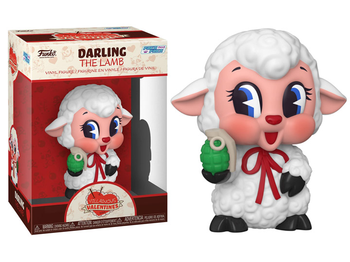 Paka Paka: Villainous Valentines - Darling The Lamb Vinyl Figure Gallery Image 1