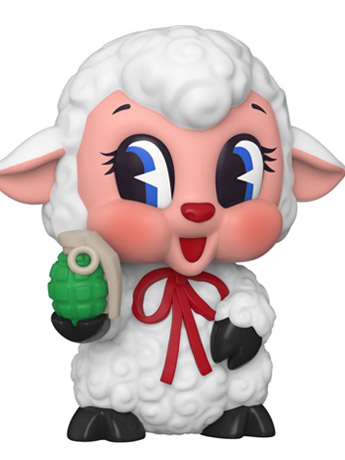 Paka Paka: Villainous Valentines - Darling The Lamb Vinyl Figure Gallery Image 2