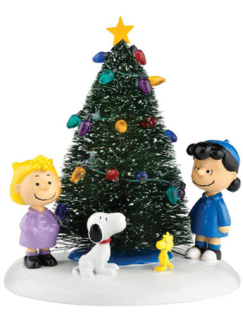 Peanuts Village O' Christmas Tree Figurine Gallery Image 2