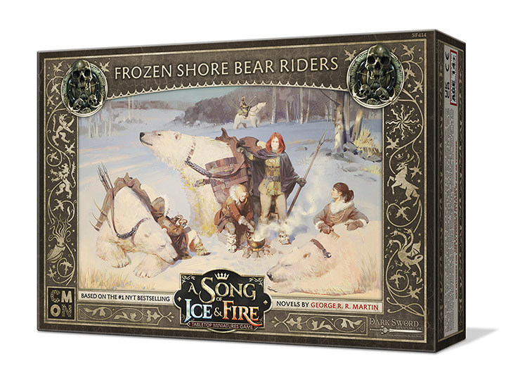 A Song of Ice and Fire: Tabletop Miniatures Game Free Folk Frozen Shore Bear Riders Expansion Gallery Image 1