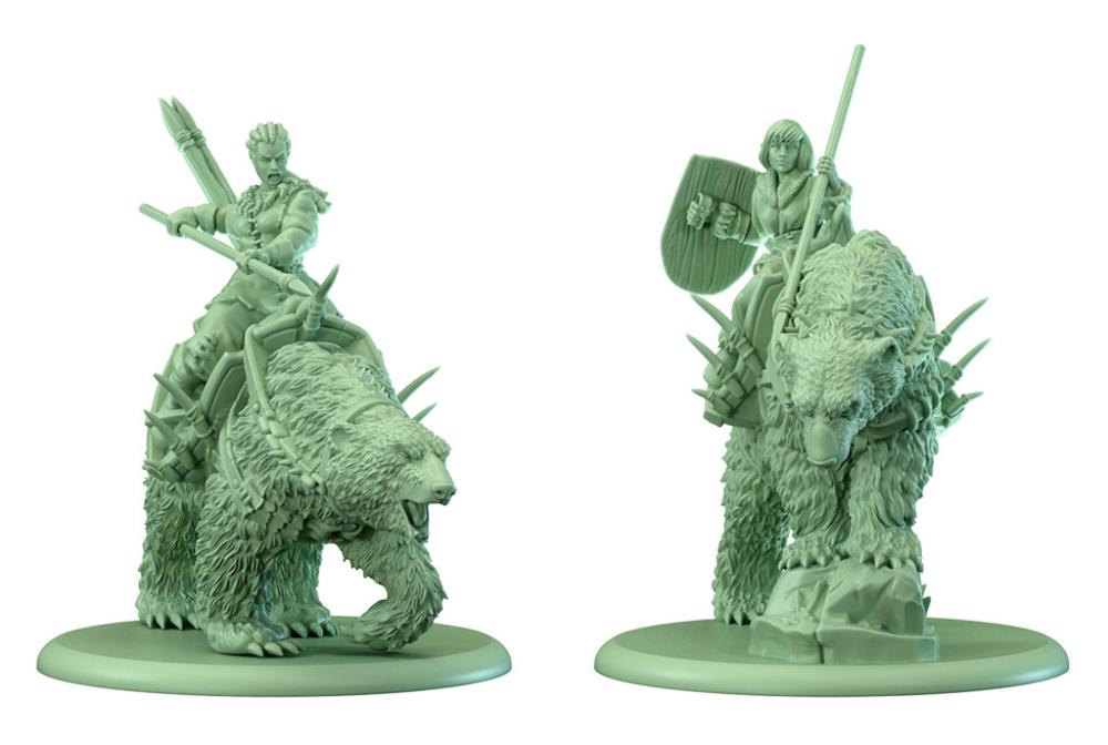 A Song of Ice and Fire: Tabletop Miniatures Game Free Folk Frozen Shore Bear Riders Expansion Gallery Image 3