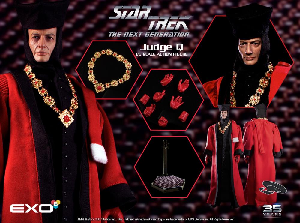 Star Trek: The Next Generation Judge Q 1/6 Scale Figure Gallery Image 9