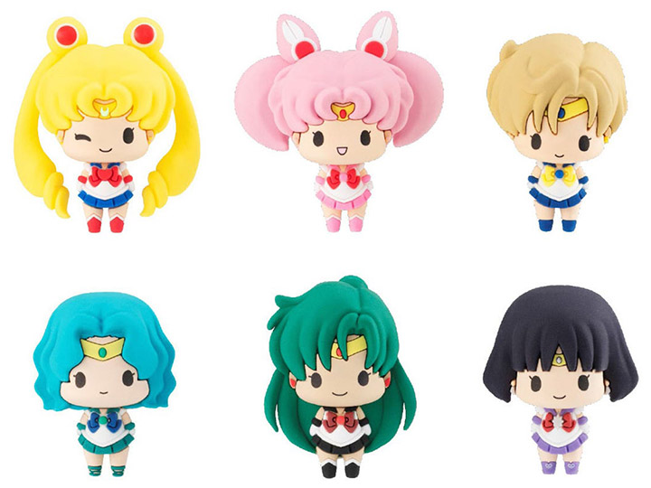 Sailor Moon Chokorin Mascot Vol.2 Box of 6 Figures Gallery Image 1