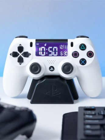 PlayStation PS5 White Controller Alarm Clock