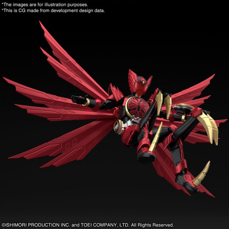 Kamen Rider OOO Figure-rise Standard Kamen Rider OOO (Tajadoru Combo) Model Kit Gallery Image 7