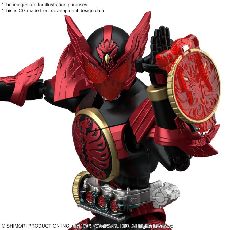 Kamen Rider OOO Figure-rise Standard Kamen Rider OOO (Tajadoru Combo) Model Kit Gallery Image 9