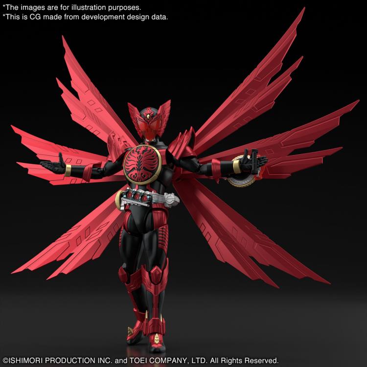 Kamen Rider OOO Figure-rise Standard Kamen Rider OOO (Tajadoru Combo) Model Kit Gallery Image 6