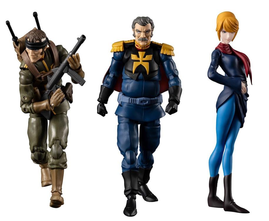 Mobile Suit Gundam G.M.G. Principality of Zeon Team Ramba Ral & Motorcycle Set (With Gift) Gallery Image 5