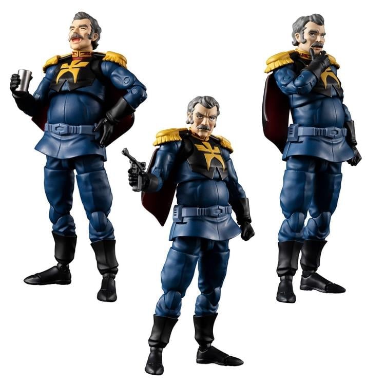 Mobile Suit Gundam G.M.G. Principality of Zeon Team Ramba Ral & Motorcycle Set (With Gift) Gallery Image 6