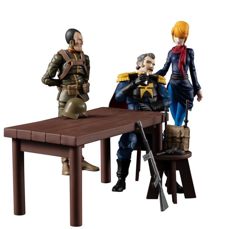 Mobile Suit Gundam G.M.G. Principality of Zeon Team Ramba Ral & Motorcycle Set (With Gift) Gallery Image 3