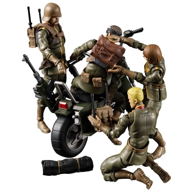Mobile Suit Gundam G.M.G. Principality of Zeon Team Ramba Ral & Motorcycle Set (With Gift) Gallery Image 17
