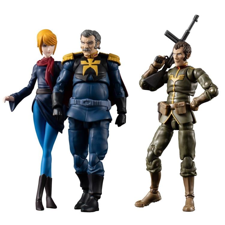 Mobile Suit Gundam G.M.G. Principality of Zeon Team Ramba Ral & Motorcycle Set (With Gift) Gallery Image 4