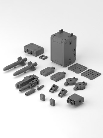 30 Minutes Missions Option Parts Set 8 (Multi Backpack) 1/144 Scale Accessory Set Gallery Image 2