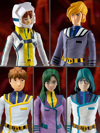 Robotech Wave 3 Set of 5 Poseable Action Figures Gallery Image 2